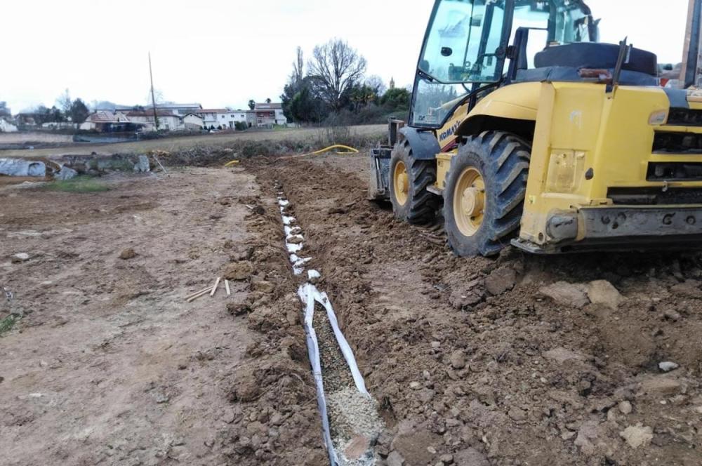Travaux d'assainissement